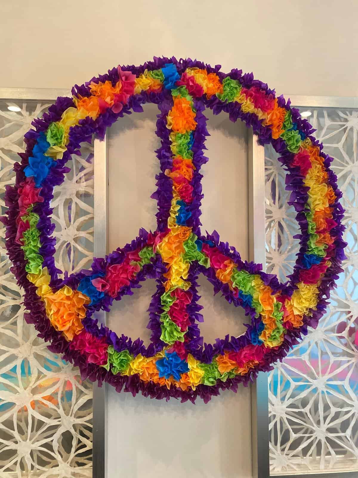 Peace Sign Party Peace, Love & Disco Balls: 60's/70's Themed Party - Fun with Fun-Size